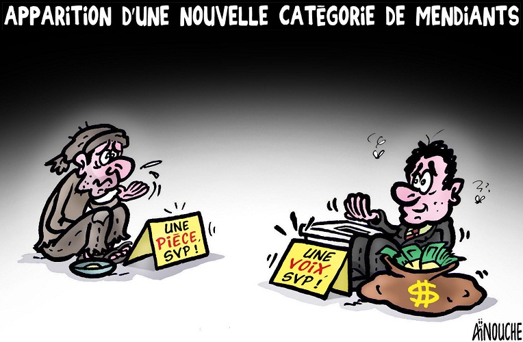 Apparition d&rsquo;une nouvelle catégorie de mendiants