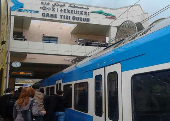 VIDÉO. Début des essais sur la ligne ferroviaire modernisée Tizi Ouzou-Alger