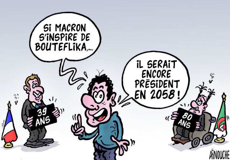 Si Macron s&rsquo;inspire de Bouteflika….