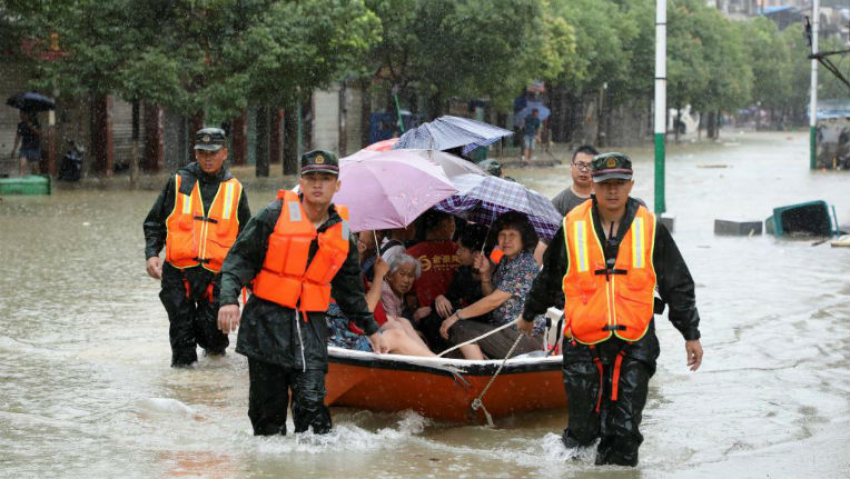 Plus de 60 morts dans des inondations en Chine