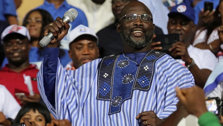 Élection de Weah au Liberia : grande première et fierté pour le monde du football