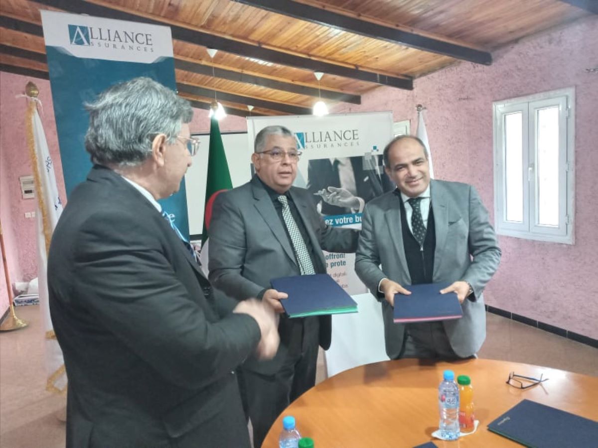 Alliance Assurances scelle une convention de  partenariat avec le Club des Entrepreneurs et Industriels de la  METIDJA (CEIMI)