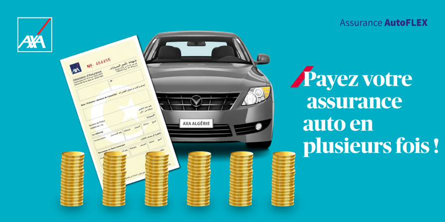 Nouveauté, AXA Assurances Algérie présente son nouveau service : AutoFlex, le paiement mensuel de l’assurance automobile tous risques