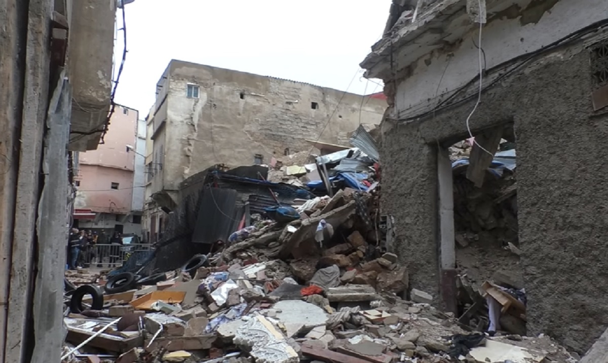 VIDÉO. Maroc : effondrement spectaculaire d’une maison à Casablanca