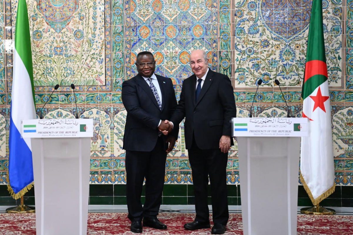 Sahara occidental, Palestine… : ce qu’ont convenu l’Algérie et la Sierra Leone