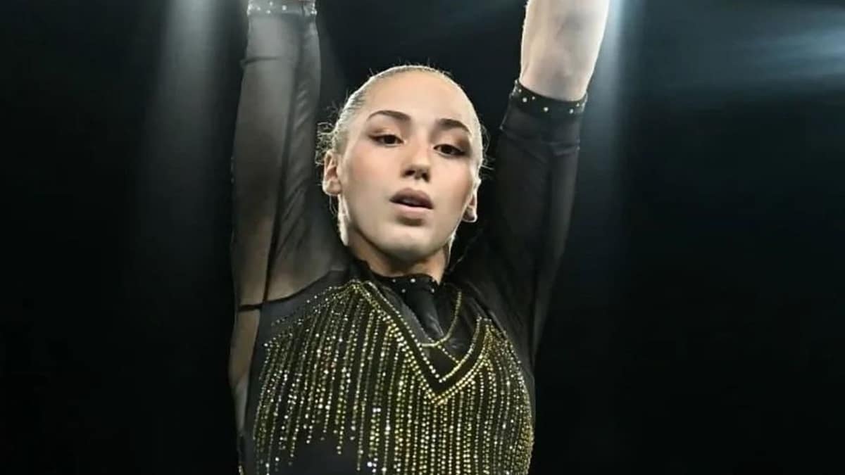 Kaylia Nemour décroche l’or à la Coupe du monde de gym au Caire